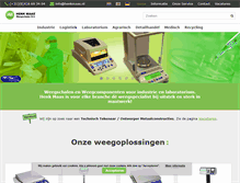 Tablet Screenshot of henkmaas.nl